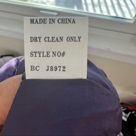 Insight purple wide lapel collar blazer jacket size 4 - Picture 7 of 9